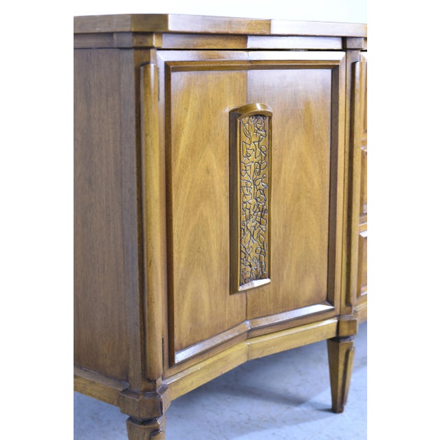 Mid Century Angular Shape Dresser by Helen Hobey Baker For Sale In Chicago - Image 6 of 12