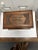 Brown Vintage English Carved Wood Humidor For Sale - Image 8 of 12