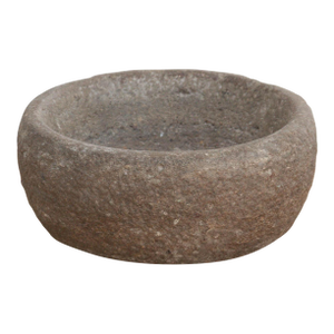 Antique Carved Stone Spice Kitchen Bowl