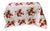 Vintage 1950s/60s Wilendur Red Royal Rose Rectangular Tablecloth, 52" X 68" For Sale - Image 10 of 11