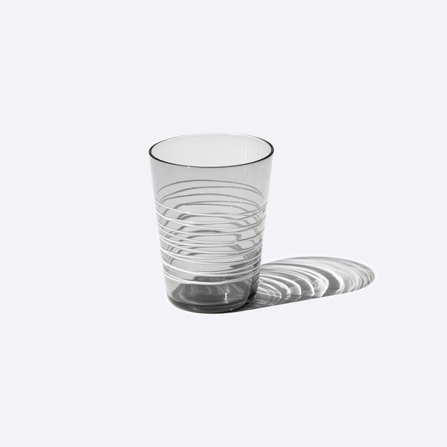 Contemporary Filante Tumbler (Set of 6) - Grey For Sale - Image 3 of 4