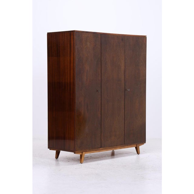 Vintage Wardrobe in Wood, 1950s For Sale - Image 17 of 18