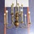 1950s Brass 12-Light Pendant Chandelier, Italy, 1950s For Sale - Image 5 of 8