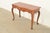 Baker Furniture French Provincial Louis XV Carved Oak Extension Console Dining Table, Newly Refinished For Sale In South Bend - Image 6 of 12