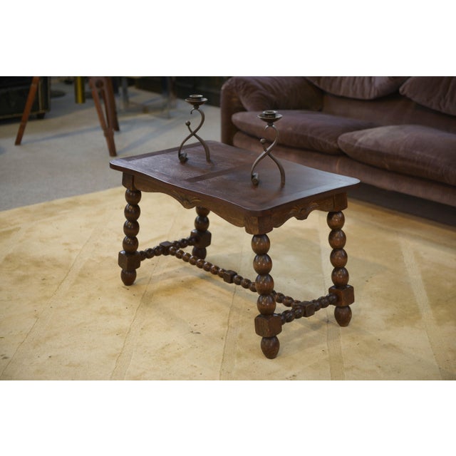 Vintage Brutalist Side Table, 1950s For Sale - Image 9 of 9