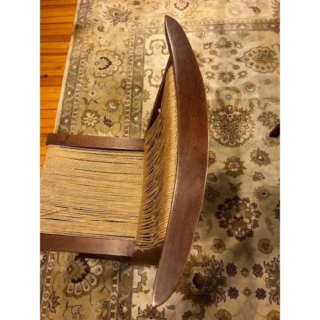 1965 Original Mid Century Architectural Conoid Shape Dining Chairs - Set of 6 For Sale - Image 10 of 11