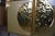 Gold Italian Birch Sideboard with Gold Murano Glass and Brass Handles from Justfurnituress SRL For Sale - Image 8 of 18