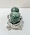 Vintage 1993 Arthur Court salt and pepper shaker set featuring two sculpted rabbits with red jewel-like eyes. The silver...