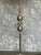 Metal French Mid Century Modern Silvered Floor Lamp For Sale - Image 7 of 8