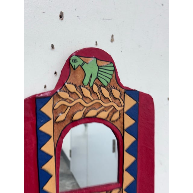 Traditional Napelese Hand Crafted Wall Mirror For Sale - Image 3 of 13