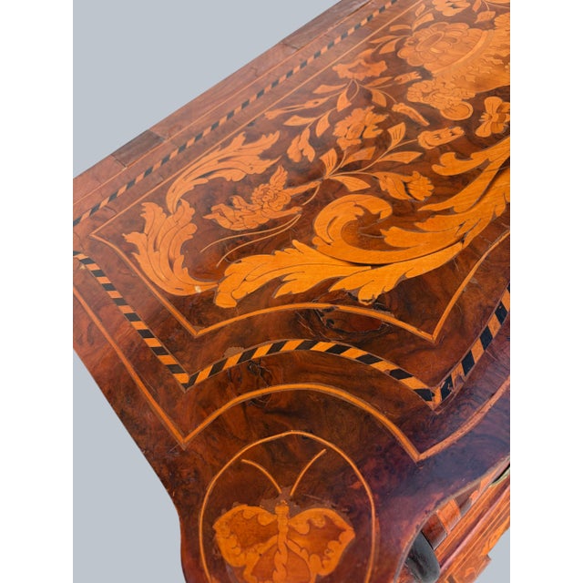Dutch Marquetry Chest of Drawers For Sale - Image 4 of 8
