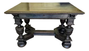 Antique 19th Century Renaissance Style Side Table or Desk