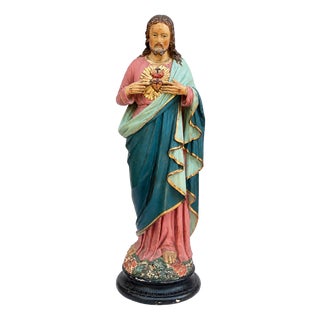 Puccini, Sacred Heart of Jesus, 1900, Plaster For Sale