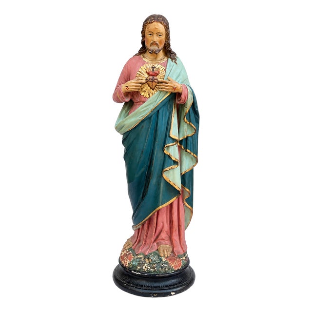 Puccini, Sacred Heart of Jesus, 1900, Plaster For Sale