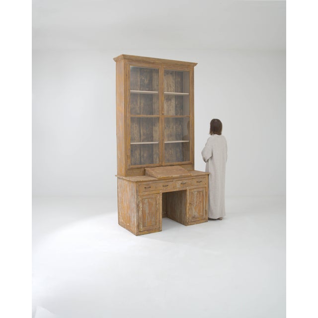 19th Century French Wooden Vitrine For Sale - Image 4 of 18