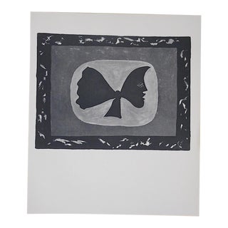 Vintage Lithograph By Georges Braque For Sale