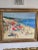 Vintage Fine Art Signed Beach Painting Mid Century Era For Sale - Image 4 of 12