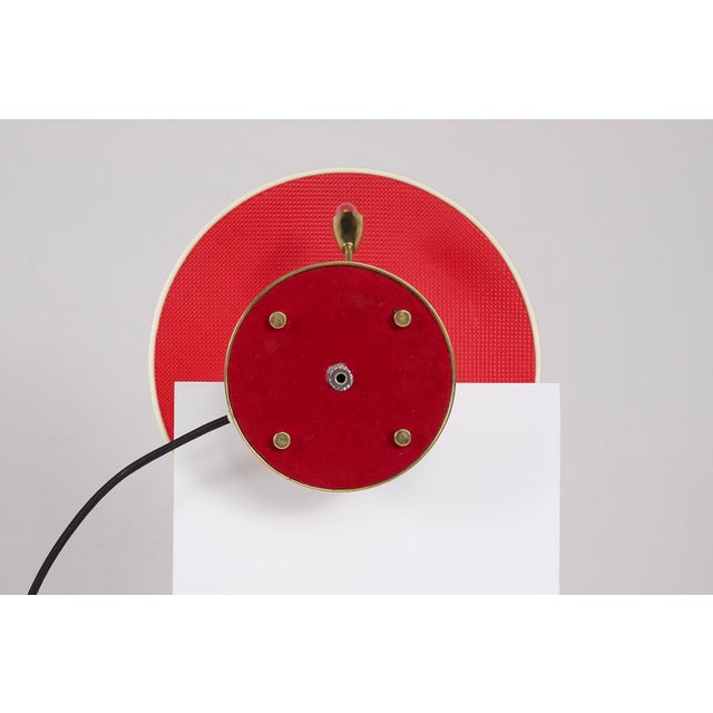 Gold Vintage Brass Lamp from Kelma Royal, 1960s For Sale - Image 8 of 9