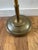 Vintage Brass Swing-Arm Library/Reading Floor Lamp For Sale - Image 4 of 11