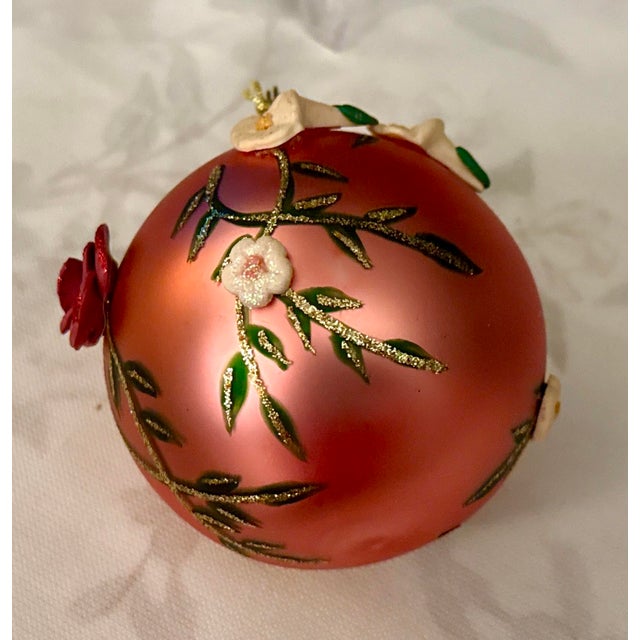 Glass Blown Glass Polish Vintage Ornaments - Set of 3 For Sale - Image 7 of 10