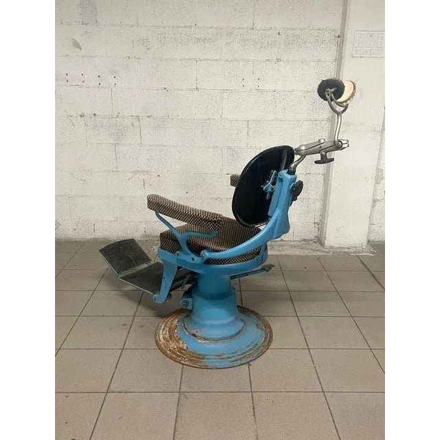 Barbiere Chair from F.lli Zerbini, Italy, 1940s For Sale - Image 6 of 13