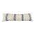 Turkish Hemp Pillow Cushion Natural Beige Blue Cushion Cover 14"x45" For Sale