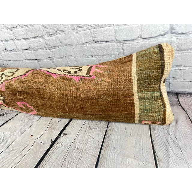 Vintage Pillow Case Turkish Rug Pillow Decorative Rug Pillow Dry cleaning only. PILLOW INSERT IS NOT INCLUDED