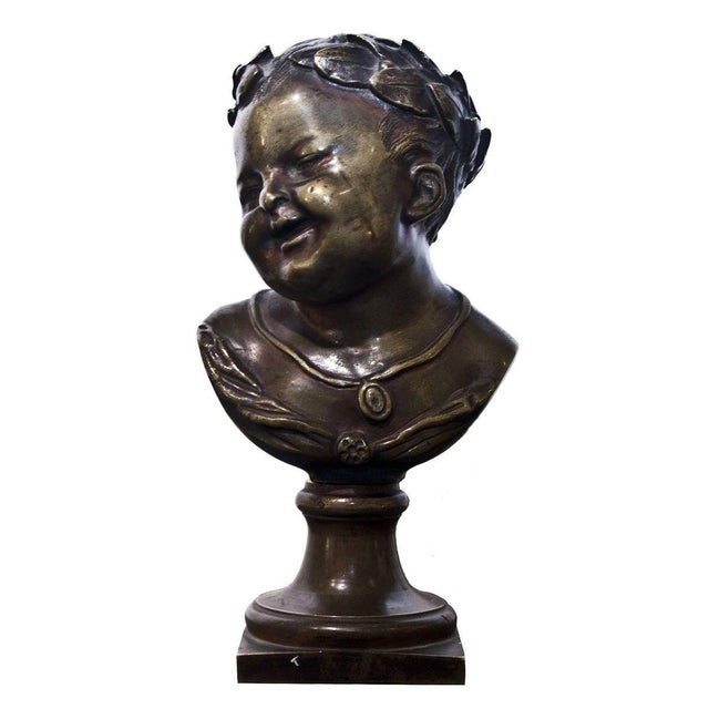 19th Century Young Emperor Bust For Sale - Image 6 of 6