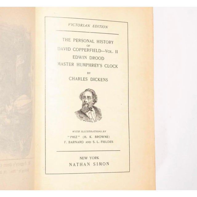 Charles Dickens, Works — 20-Volume Victorian Edition, Nathan Simon, New York, Circa 1900 For Sale In New York - Image 6 of 11
