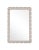 Contemporary Fleur Home Audubon Bamboo Sticks Rectangle Mirror in Elephant's Breath, 35.5x50.5 For Sale - Image 3 of 3