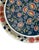 Mid 20th Century Maxey Floral Metal Serving Tray, 16-Inch Round, Folk Art Style Vintage MCM Boho For Sale - Image 5 of 8