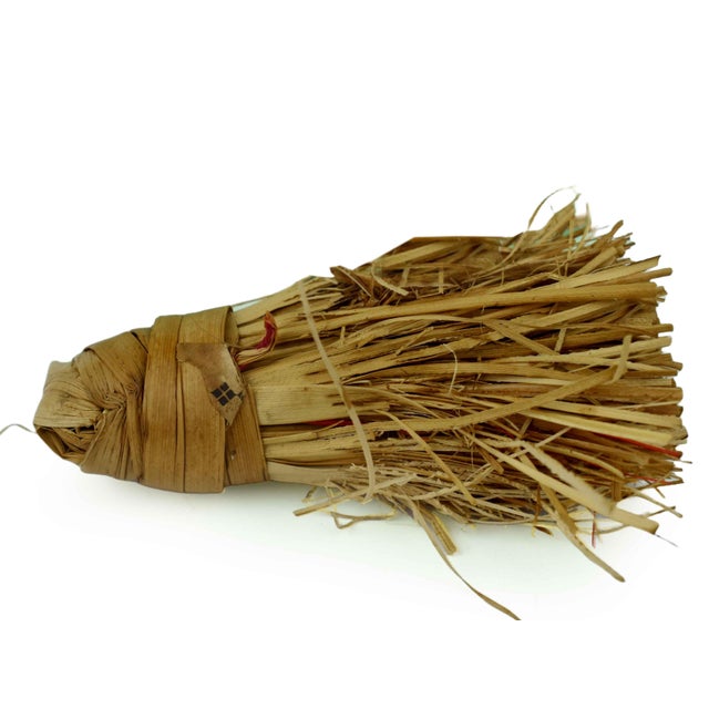 Vintage Hand Blown Italian Green Glass Wine Decanter Carafe With Ice Chamber Chiller and Stoppers For Sale - Image 10 of 10