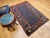 Antique Bidjar Area Rug, Handwoven Allover Paisley Pattern. Blue & Green, 4’ X 6’ For Sale - Image 12 of 16