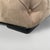 Italian Modern Squared Pouf in Beige Suede with Buttons, 1990s For Sale - Image 9 of 13