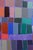 2020s "Squares / Turquoise Purple Orange" Large Abstract Oil Painting by Simon Findlay For Sale - Image 5 of 17