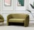 Revitalize your décor with this absolutely stunning Zhao Loveseat. An oasis of comfort in any interior, Zhao’s olive green...