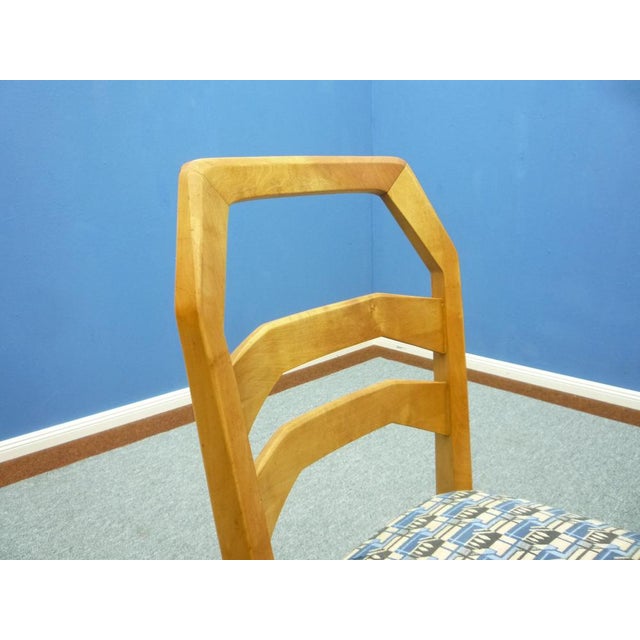 Wood Anthroposophical Dining Chair in Limewood by Felix Kayser for Schiller Möbel For Sale - Image 7 of 11