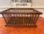Large Antique Oak Slat Market Basket | Primitive General Store Produce Display Crate | Mission Style Farmhouse Storage For Sale - Image 12 of 17