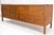 Brown Drexel Walnut Mid Century Modern Long Credenza Sliding Doors 5 Drawer File For Sale - Image 8 of 11