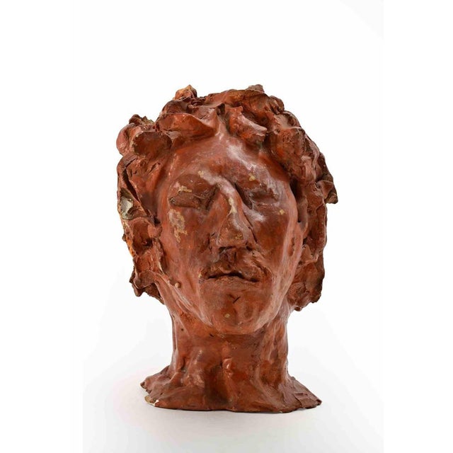 1960s Sirio Pellegrini, Portrait Sculpture, 1960s, Terracotta For Sale - Image 5 of 5