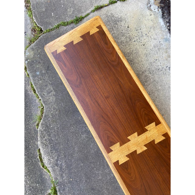 An extra long Lane Acclaim Coffee Table. Has a freshly restored tabletop. Ashwood dovetails have a nice contrast against...