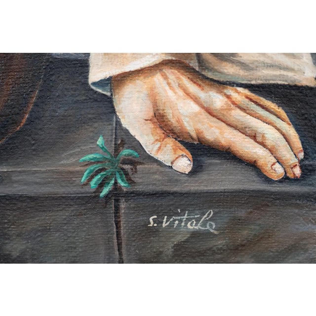 Agnelli, 2000, Oil Picture on Canvas, Framed For Sale - Image 6 of 16