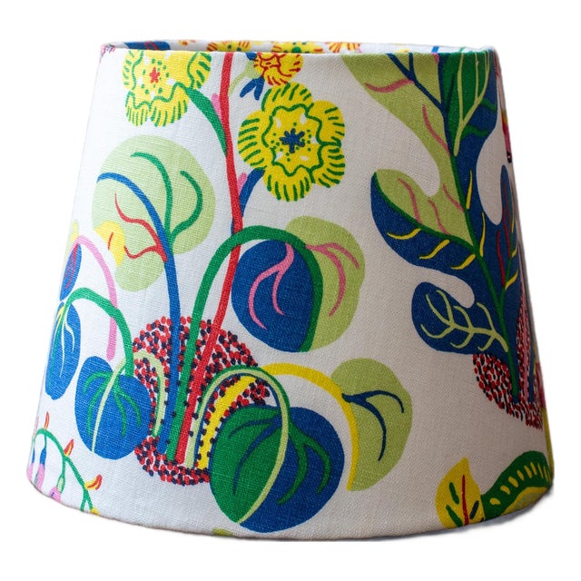 Josef Frank Exotic Butterfly Handmade Lampshade For Sale