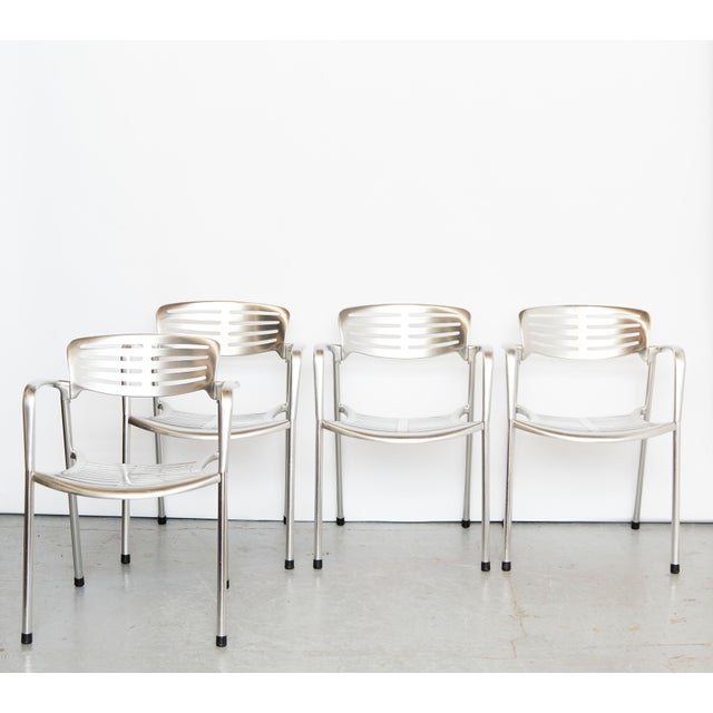 Toledo Chairs by Jorge Pensi for Amat-3, 1980s, Set of 4 For Sale - Image 16 of 16