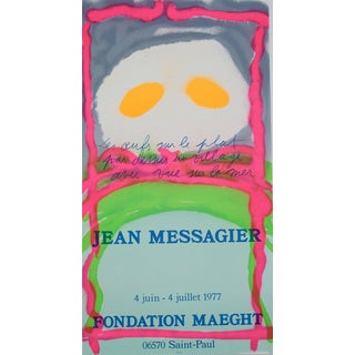 Jean Messagier, Les oeufs sur le plat, Lithograph For Sale