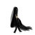Gucci Gucci Soho Gg Black Pebbled Calfskin Leather Tassel Flap Clutch Bag For Sale - Image 4 of 10