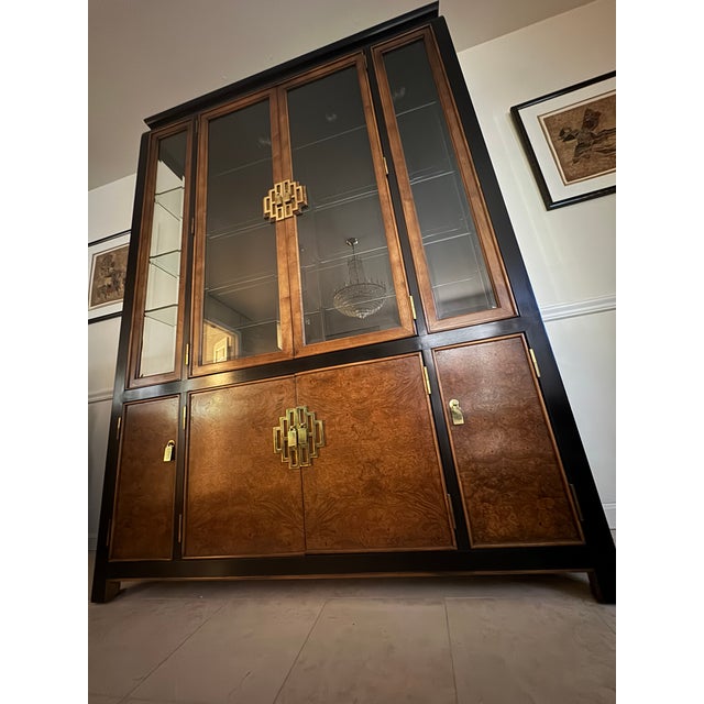 Chinoiserie 1970s Century Chin Hua by Raymond Sobota Dinning Room Cabinet For Sale - Image 3 of 11