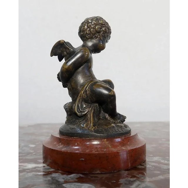 After L. Kley, L’Amour enchaîné, 19th Century, Bronze Sculpture For Sale - Image 5 of 14