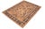 Rustic Oriental Ziegler Rose Blue Hand-Knotted Wool Rug - 6'0'' X 8'10'' For Sale - Image 3 of 8