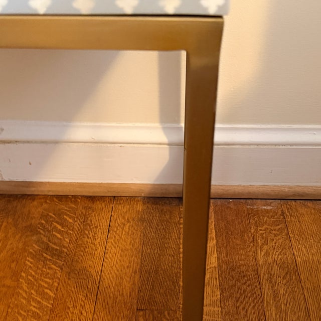 Anthropologie Scroll Vine Inlay Nightstand For Sale In Washington DC - Image 6 of 6